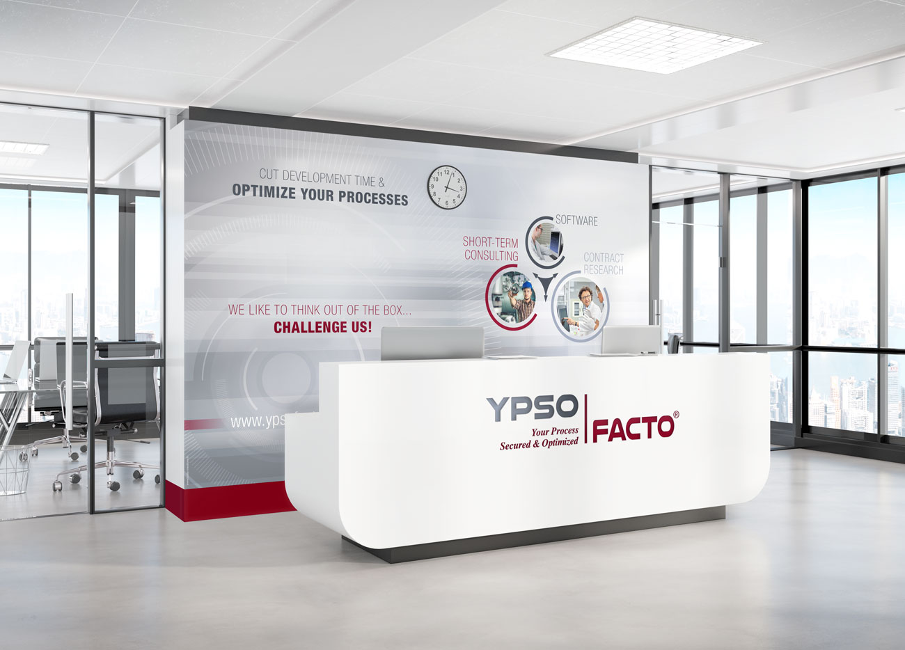 Ypso-Facto Mockup stand